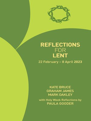 cover image of Reflections for Lent 2023